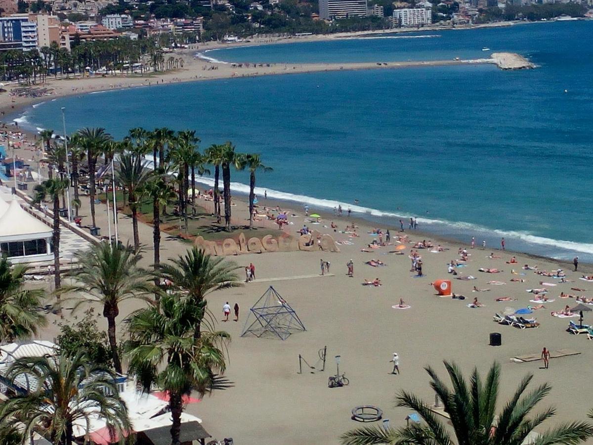 Malagueta Playa Azul Mediterraneo Malaga Ngoại thất bức ảnh